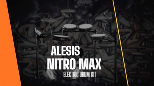 Derringers Music on Instagram: "Meet the ALESIS NITRO MAX Eight Piece Electronic Drum Kit with Mesh Heads and Bluetooth – the “I’m finally going to learn drums” kit you’ve been waiting for. 🥁 👉 https://www.derringers.com.au/products/alesis-nitro-max-eight-piece-electronic-drum-kit-with-mesh-heads-and-bluetooth With quiet mesh heads that feel closer to a real kit, a 10" dual-zone mesh snare, three 8" mesh toms and three 10" cymbals (crash with choke, ride and hi-hat), it’s a proper full setup t