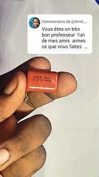 Comment lire un condensateur céramique ? (Tuto Complet 335K 250V) 🧐⚡