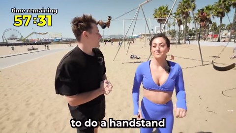 100 Gymnastics Dares Tested in Just One Hour