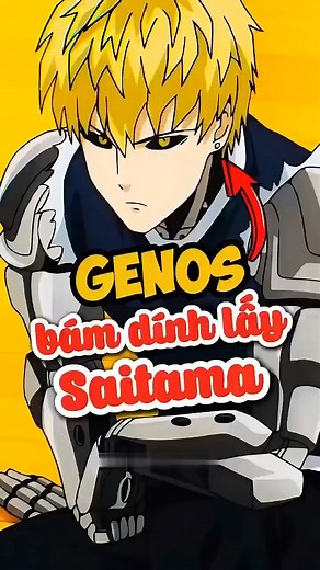 Genos quyết tâm bám càng Saitama #onepunchman | Pow Anime