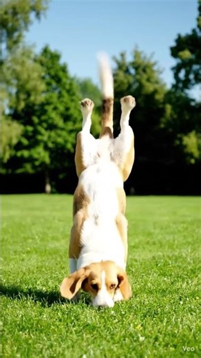 whatch these dogs do crazy backflips