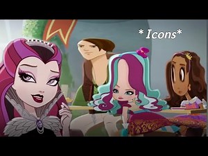 Ever after high being ICONIC for 5 minutes
