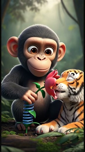 Funny Chimpanzee Face