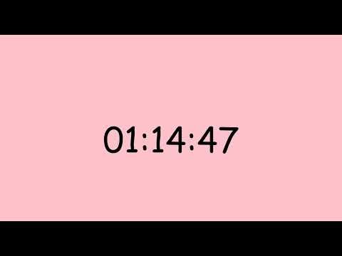 75 Minutes Timer (Silent / Quiet)