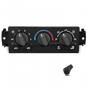 VOFONO 599-218 A/C Heater Climate Control Module for 1999-2002 Chevy Silverado Suburban Avalanche Tahoe 1999-2002 GMC Sierra Yukon XL HVAC Control Switch Replace 15054697 15054698