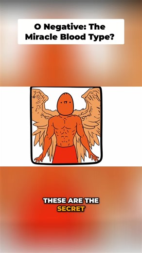 Did you know your blood type holds secret advantages? O negative is the universal donor with surprising health perks, but a rare downside. Full video on YouTube! #BloodType #ONegative #HealthFacts #DidYouKnow #ScienceExplained #YouTube