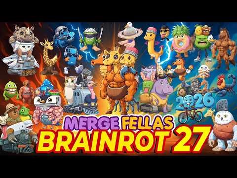 Merge Fellas Brainrot 27 — Anime Opening (Official MV) | Tynso Game