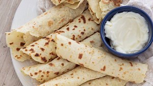 Lefse is a Norwegian skillet bread typically served with butter and jam at holidays like Thanksgiving or Christmas. Deputy Food Editor Bonnie S. Benwick shows us how to make the delicious Lefse to add to your meal. Richmond resident Marissa Hermanson Moomaw provided the original recipe. | Washington Post