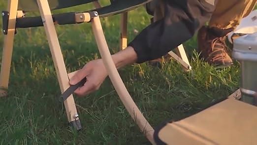 Foldable Wooden Camp Chair Installation
