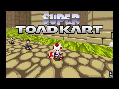 Super Toad Kart - Wii U Thwomp Ruins [150cc, 16 Racers]