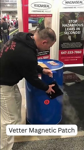 🧲 This Magnetic Patch Can Stop Leaks in Seconds