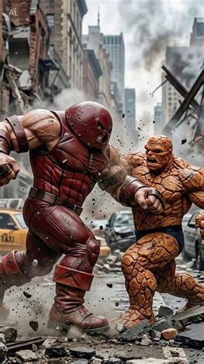 Juggernaut vs Thing #Marvel