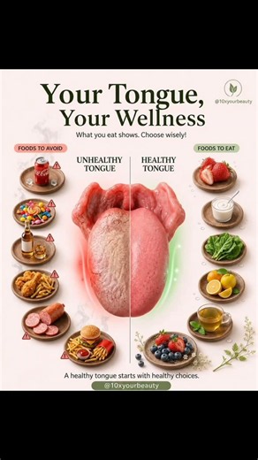 Your Tongue Is Warning You! 😱 Eat These 7 Foods to Restore a Healthy Tongue Naturally