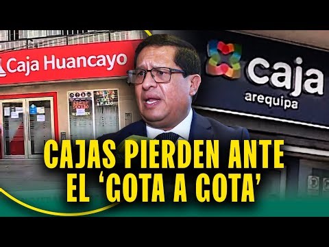'Gota a gota' le quita clientes a Cajas Municipales: "Nos están ganando terreno"