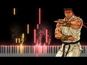 Street Fighter 2: World Warrior OST - Ryu's Ending Theme Piano Cover (Visualizer)