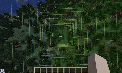 How to find chunk borders in Minecraft Bedrock Edition