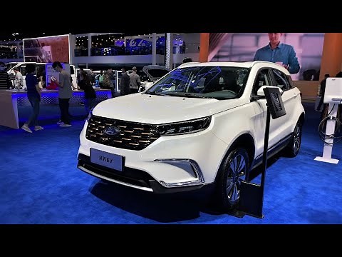 2021 Ford Territory EV Walkaround—2021 ShangHai Motor Show—2021款福特领界EV，外观与内饰实拍