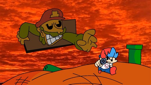 FNF Last Phase (final escape Mario mix) [VS Mario.exe]