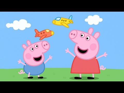 🌈 Peppa Pig and the Colorful Airplanes ✈️🐷 | Peppa Pig Funny Animation