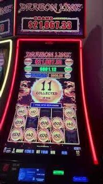 Dragon Link Hold & Spin Bonus on a $10 Bet! Big Fireballs and Jackpot Chase