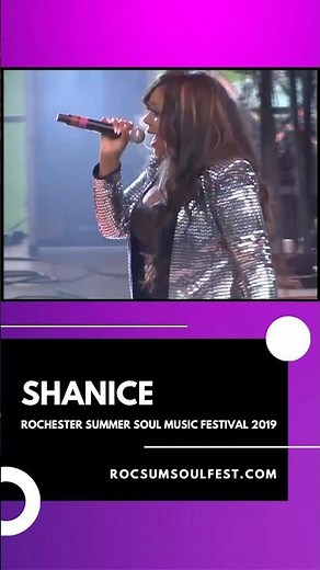 Shanice – I Love Your Smile Live at Rochester Summer Soul Music Festival 2019