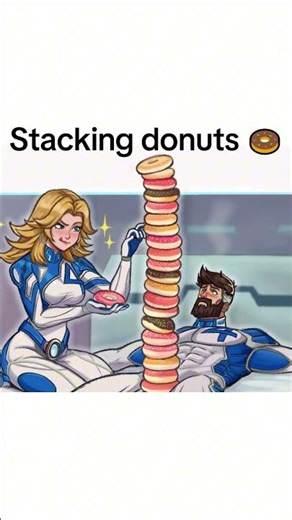 Stacking donuts…