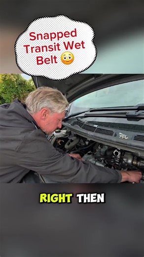 Discovering the Secrets Behind a Wet Belt in a Ford Transit