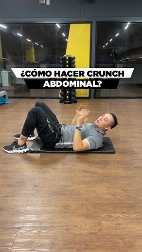 Cómo hacer correctamente crunch abdominales