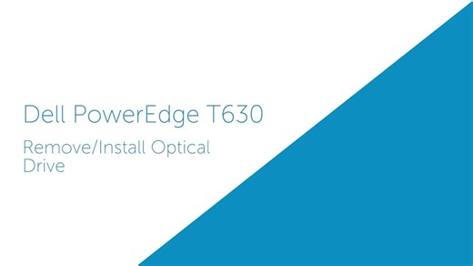 How to replace Optical Drive for PowerEdge T630