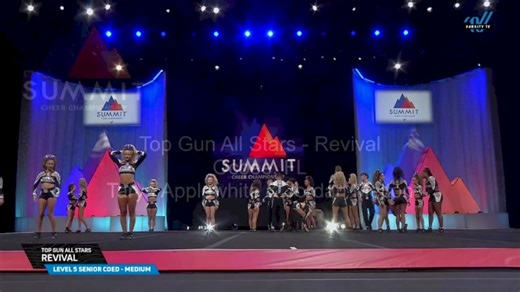 Top Gun All Stars - Revival [2025 L5 Senior Coed - Medium Semis] 2025 The Summit