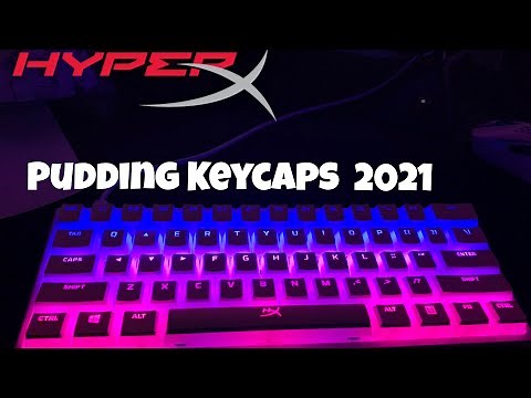 HyperX White Pudding Keycaps Review (2021)