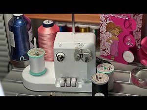 Bobbin Thread Winder(electric). Sewing embroidery~ Babylock / Brother ‪@MsLelaStudio‬