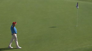 Ken Duke curves in birdie putt at Ally Challenge