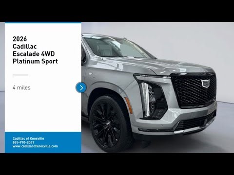 2026 Cadillac Escalade TR242485