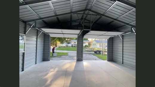 Your Garage. Your Way. 🔧 Need reliable storage or a secure place to park? Our 24x30x9 garages are a customer favorite—fully customizable and built to handle tough Midwest weather. ✅ Engineered for snow loads up to 60 PSF ✅ Includes a 10x8 roll-up door, walk-in door, and window ✅ Fast lead times and expert install crews ✅ Built to meet your needs—residential, farm, or small business 📍 Whether you’re protecting equipment, working on projects, or just need more space—we’ve got your back. 📞 Call