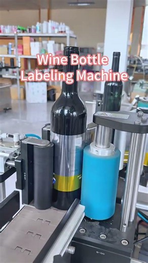 Wine Bottle Labeling Machine | Automatic Glass Bottle Labeling Solution