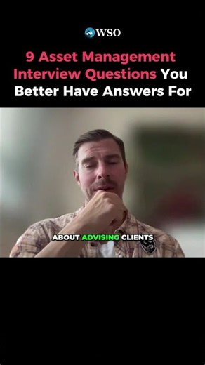 📊 The Questions You MUST Know for an Asset Management Interview