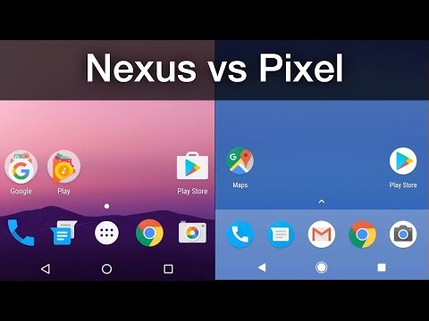 Android 7 + 8: Nexus vs Pixel Main UIs!
