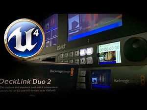 Blackmagic Decklink Input for Unreal Engine