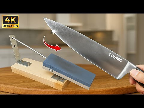 We Tested 4 Knife Sharpening Methods Here's What's BEST for Beginner | Creative Inventions