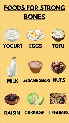 Best Calcium-Rich Foods for Strong Bones & Joints 🥛