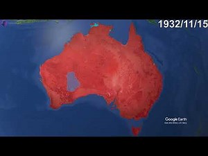 Emu War in 1 minute using Google Earth