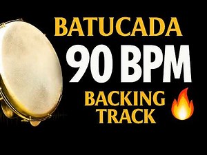 Batucada Samba Pagode 90 BPM | Loop Rítmico para Cavaquinho + Metronome 90 bpm (메트로놈, 节拍器)