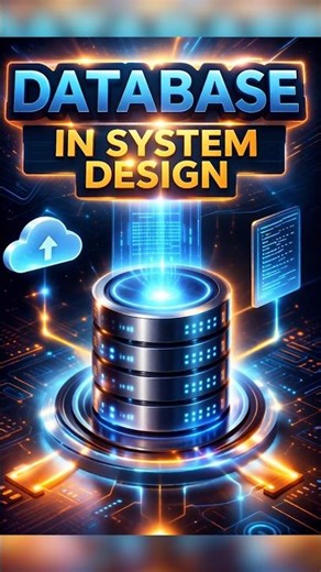 Database Explained in 30 Seconds 🚀 | System Design Basics #shorts #systemdesign