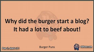 Burger - Jokes, Puns, Wordplays, and Laughter