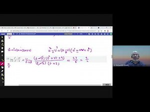 2.3 Calculating Limits using the Limit Laws (Exercises)