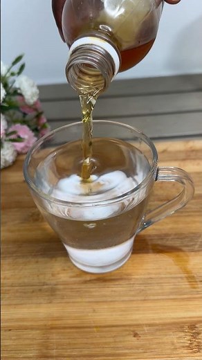Mix baking soda with vinegar