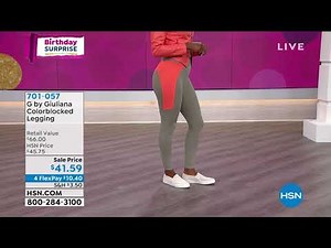 G by Giuliana Colorblocked Legging