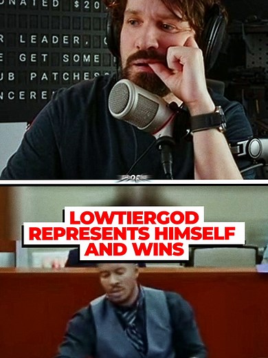 LowTierGod Represents Himself and Wins in Court