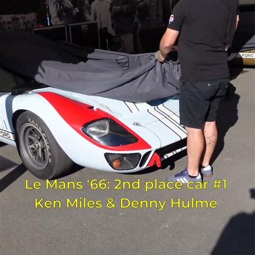 Le Mans '66 Ford GT40 1-2-3